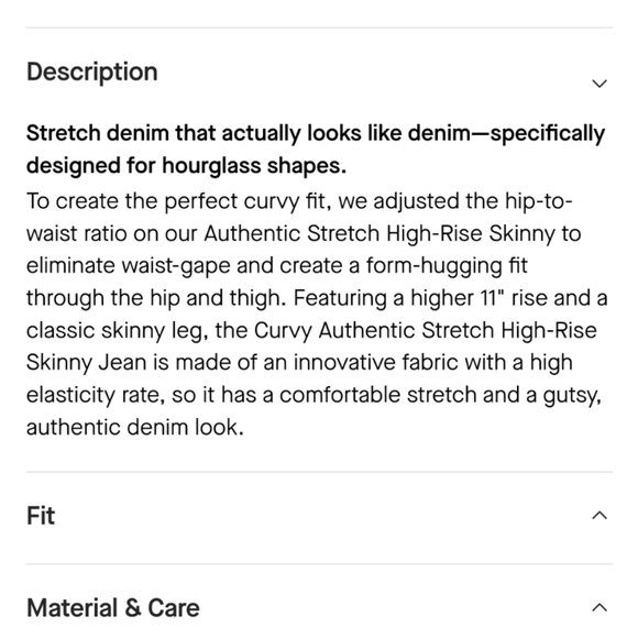 Everlane curvy high rise skinny 26 - Picture 7 of 7